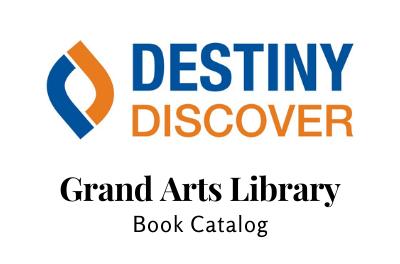 Grand Arts Library Catalog System to look for books. 